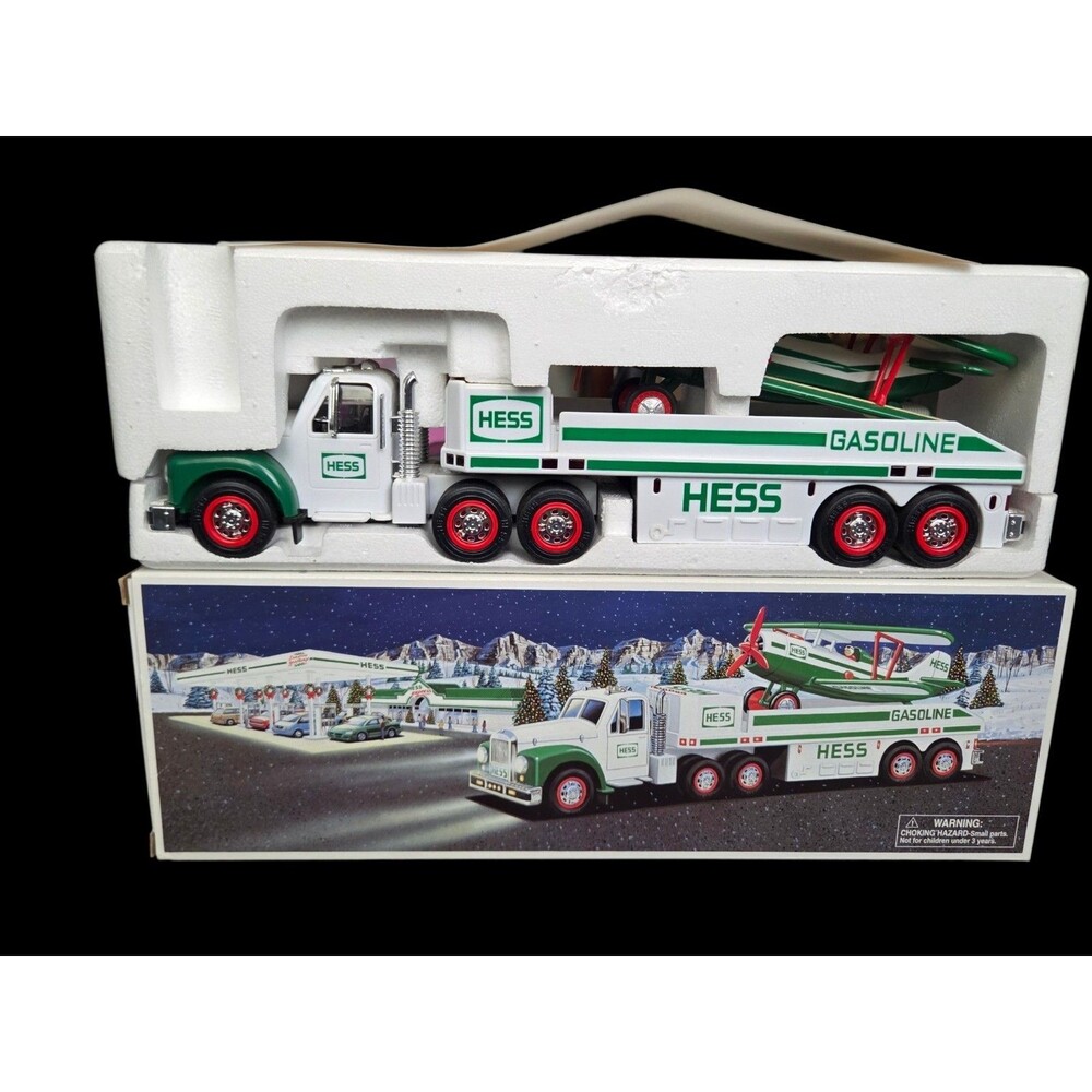 2002 HESS Toy Truck And Airplane Brand New